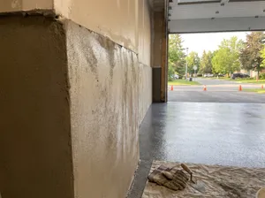 Parging + garage floor, Orleans