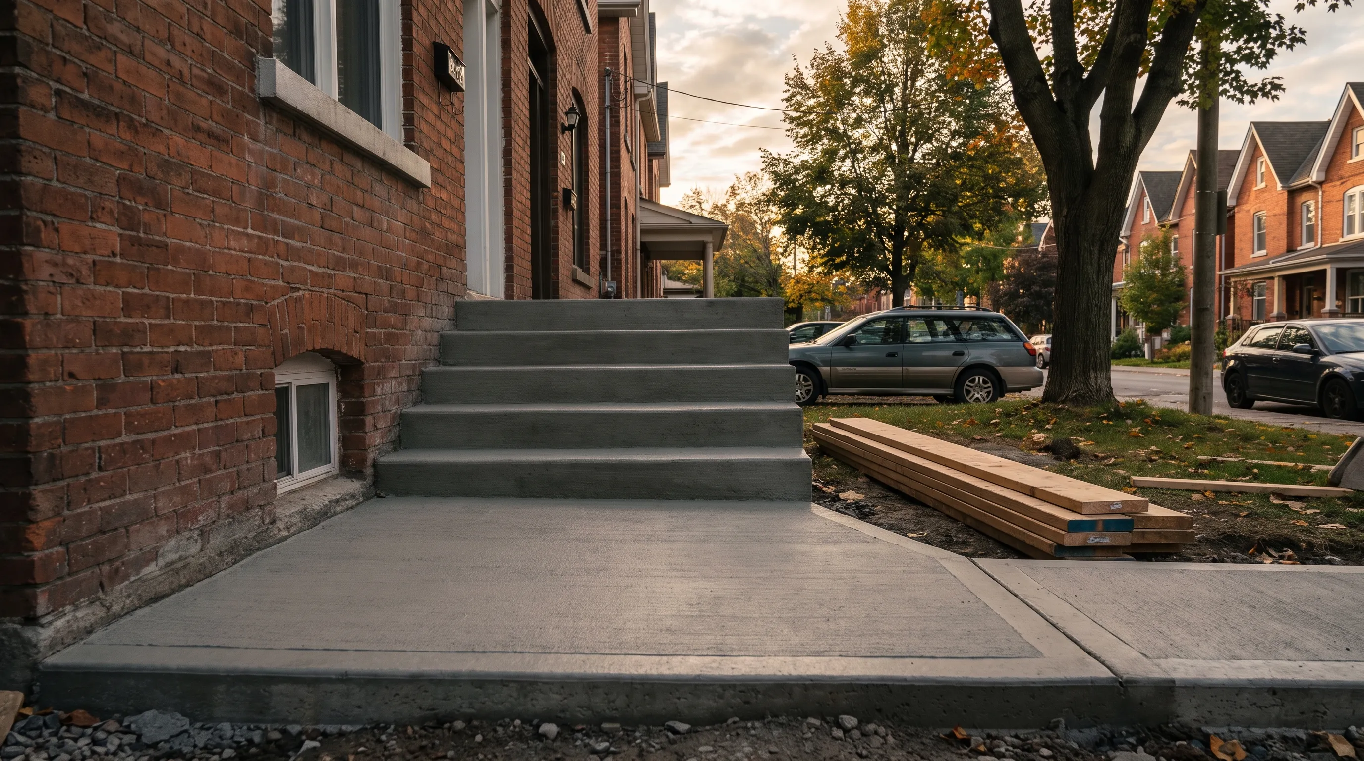 Recent concrete repair work in Ottawa (core), Ottawa