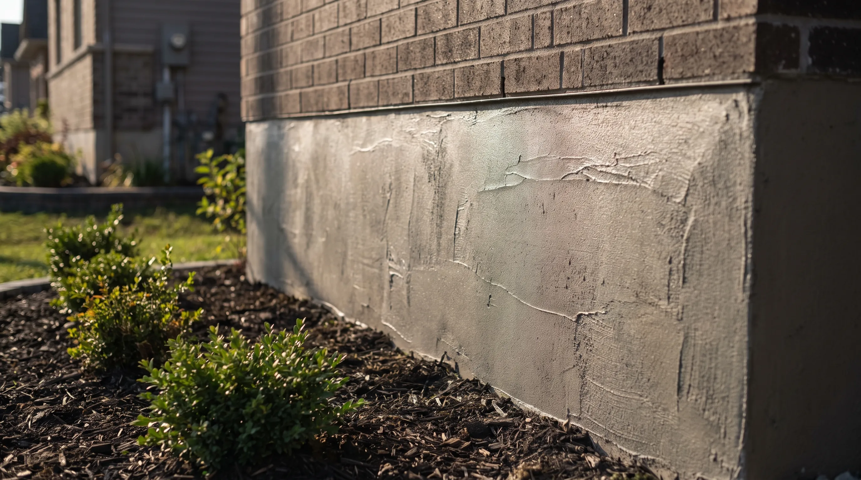 Foundation parging in Ottawa