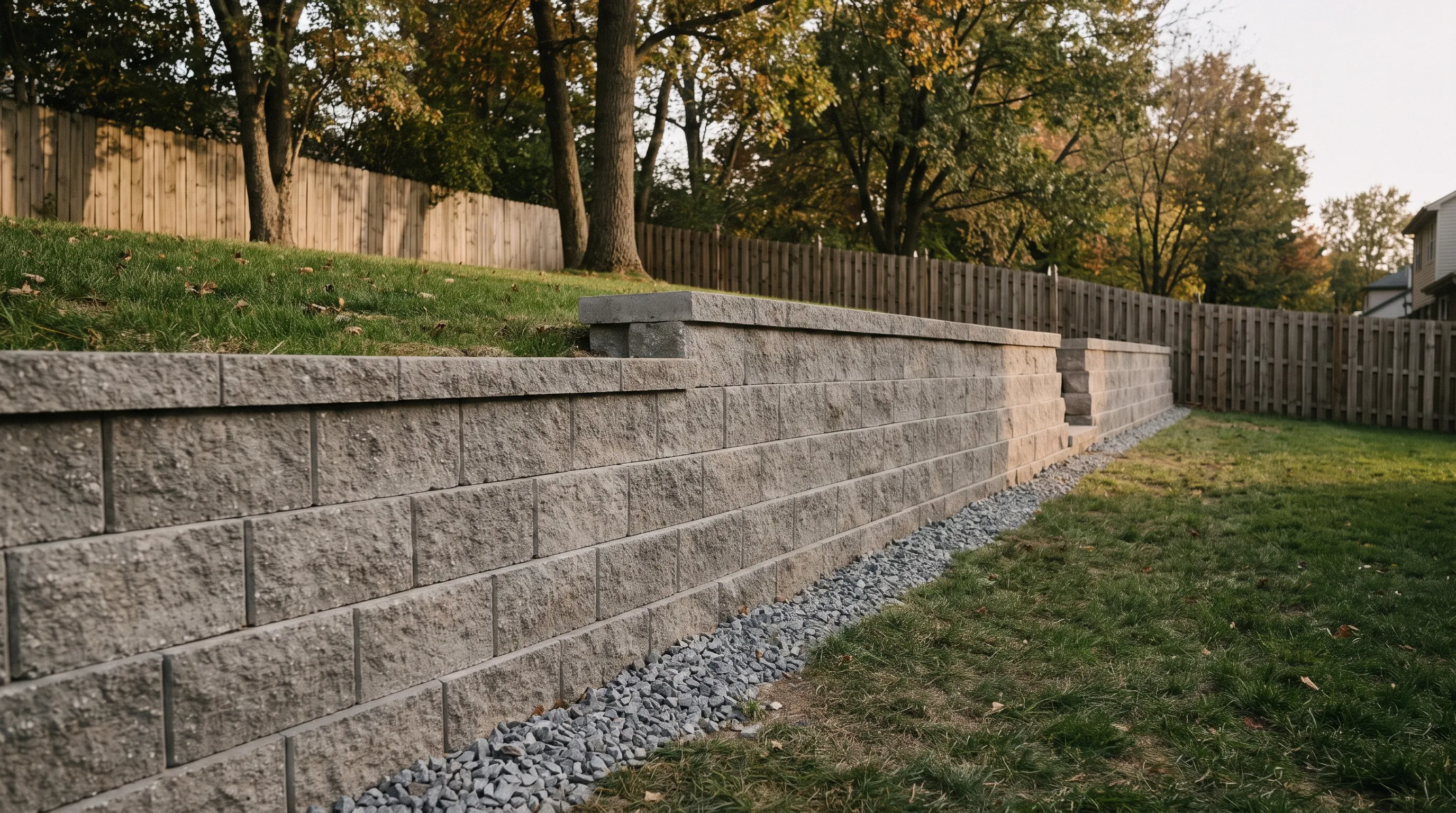 Retaining wall repair & construction, Ottawa