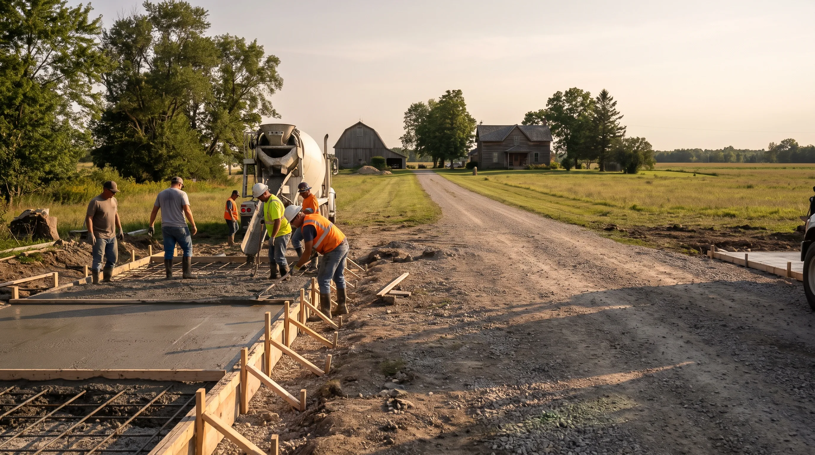 Recent concrete repair work in Rockland / Embrun, Ottawa