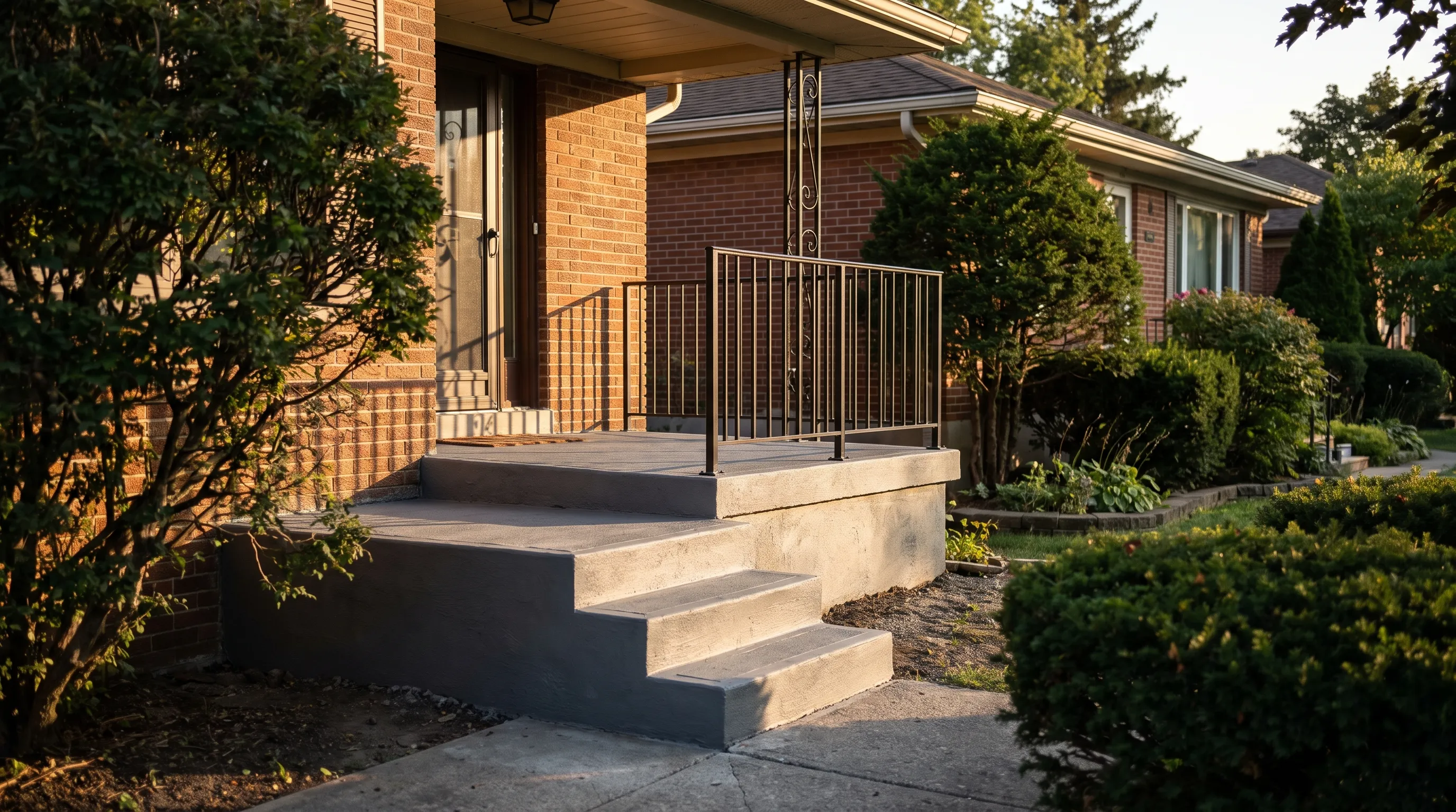 Concrete steps & porch repair, Ottawa